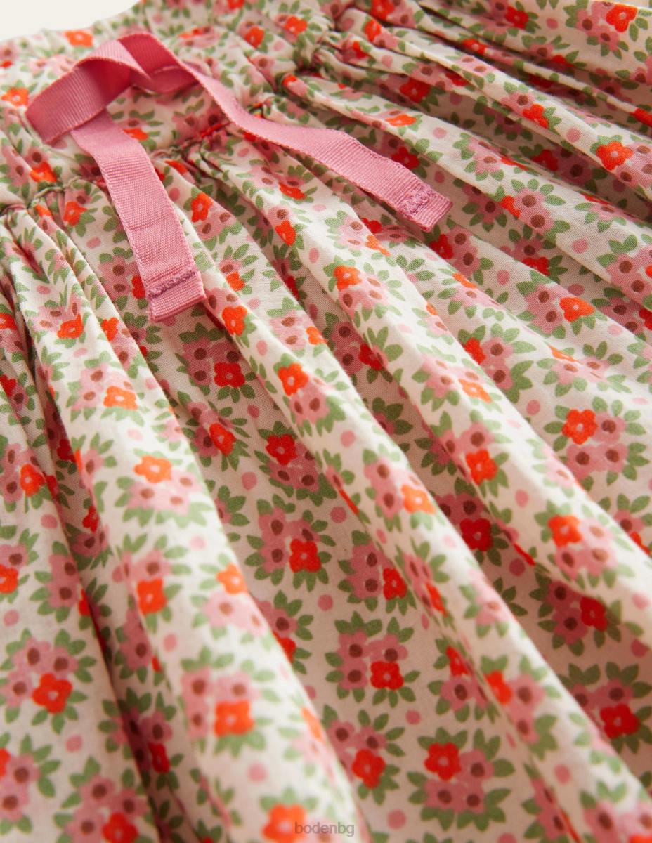 облекло Boden twirly пола микрофлорални нотки на ванилия и бръшлян момичета LL682623