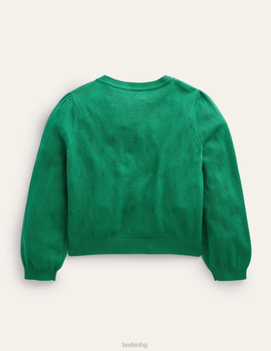 облекло Boden памучна кашмирена жилетка сенчеста поляна момичета LL682818