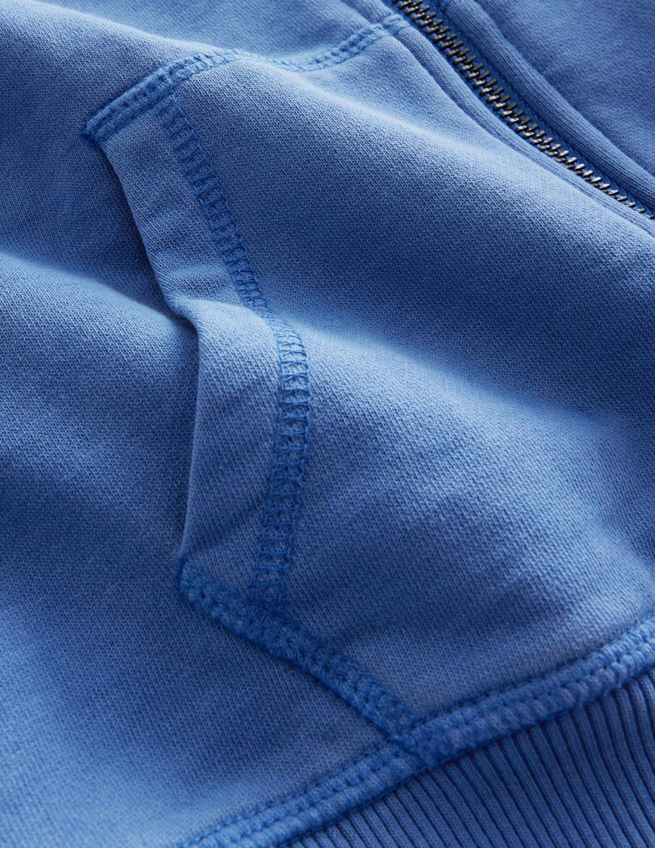 облекло Boden суичър с цип за боядисване на дрехи делфтско синьо момичета LL682942