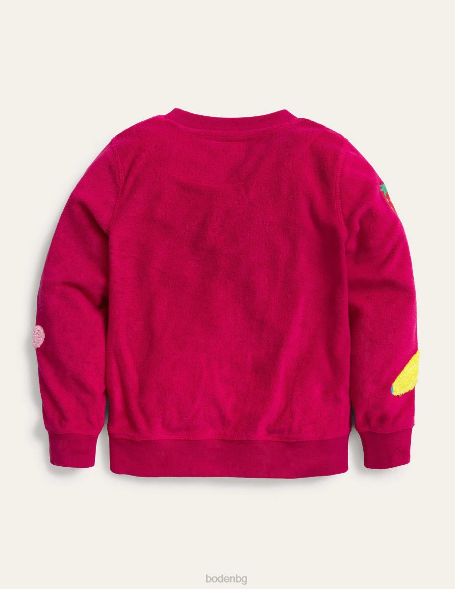 облекло Boden кърпа лого пот бонбони розови момичета LL683005