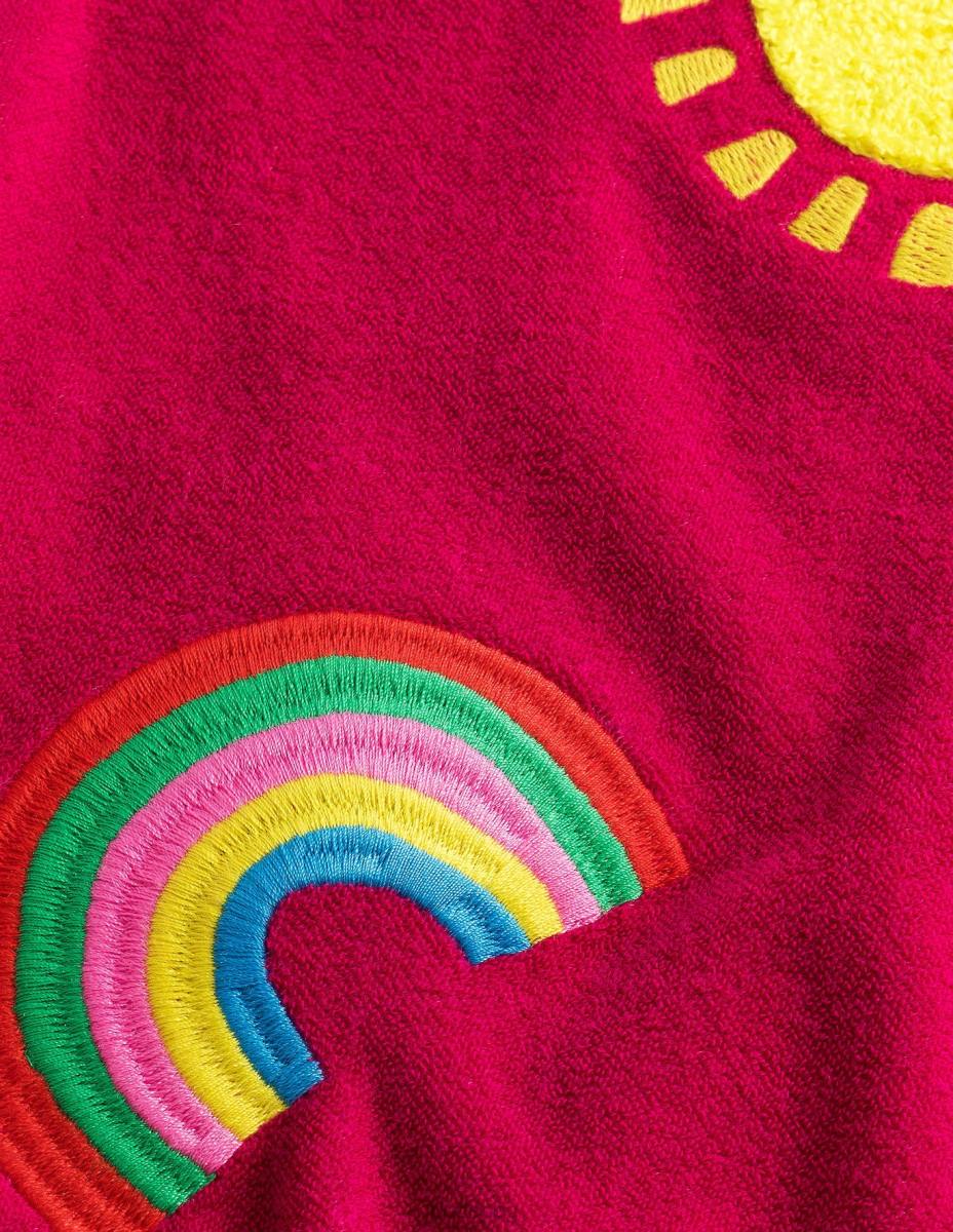 облекло Boden кърпа лого пот бонбони розови момичета LL683005