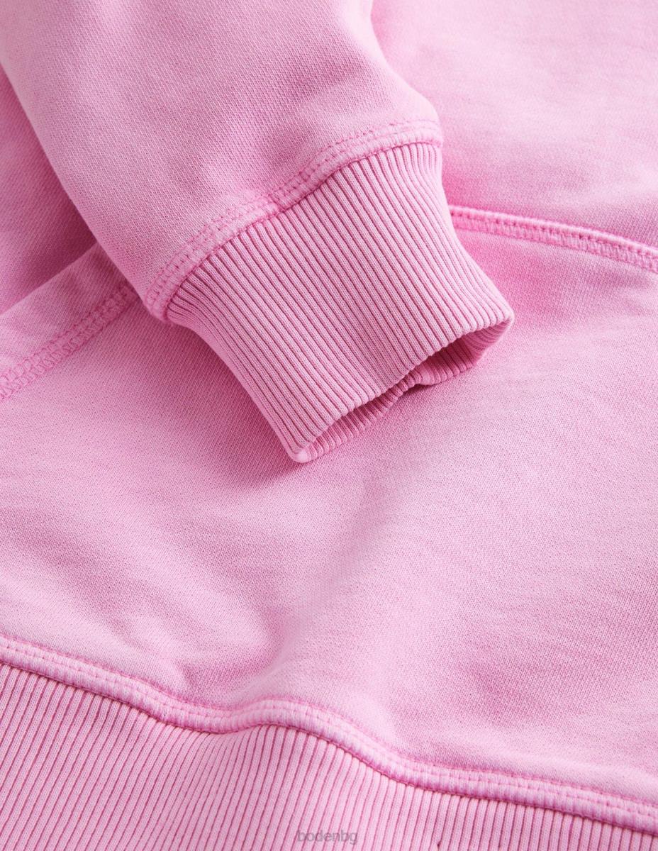 облекло Boden суичър за боядисване на дрехи люляк шифон момичета LL683036