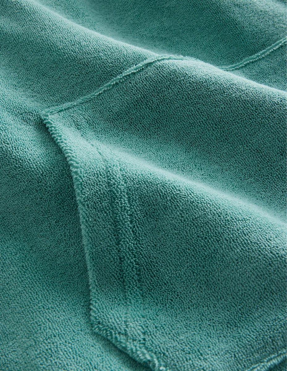 облекло Boden хавлиена качулка cove blue момичета LL683187