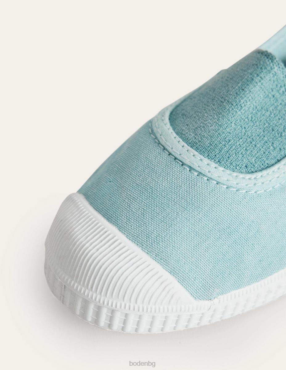 обувки Boden платнени панталони син момичета LL68821